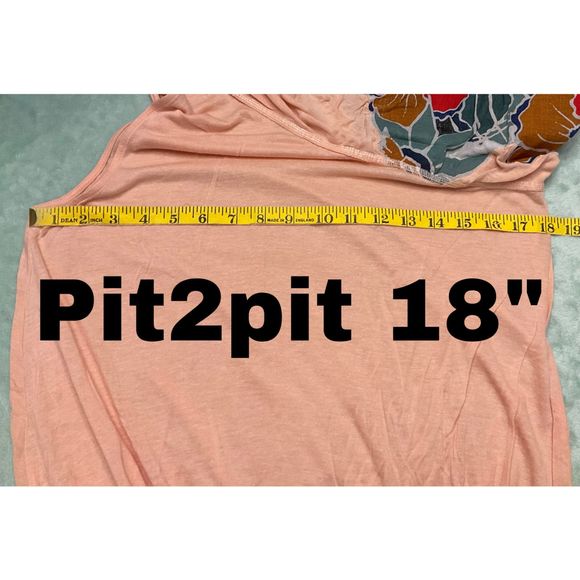 NEW Free People Women’s Annka Peach Bubble Top (Size S) - Picture 10 of 11